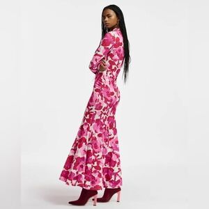 Essentiel Antwerp Flustered Floral Printed Maxi Dress Size 3/L NWT